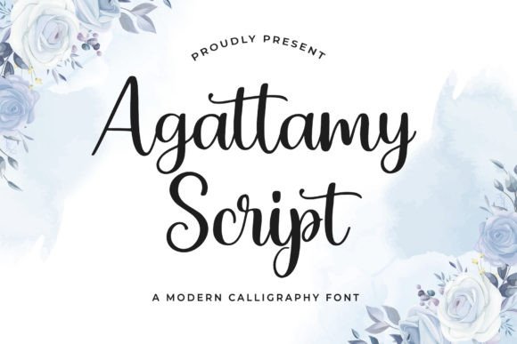Agattamy Script: A Delicate Handwritten Font