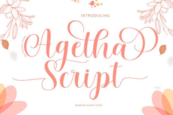 Agetha Script: A Font for Elegant Expression