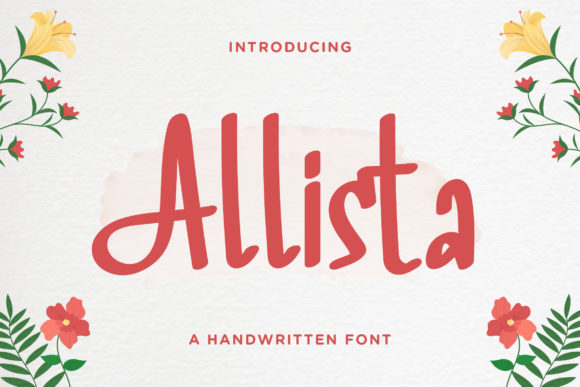 Allista Font for Web Design