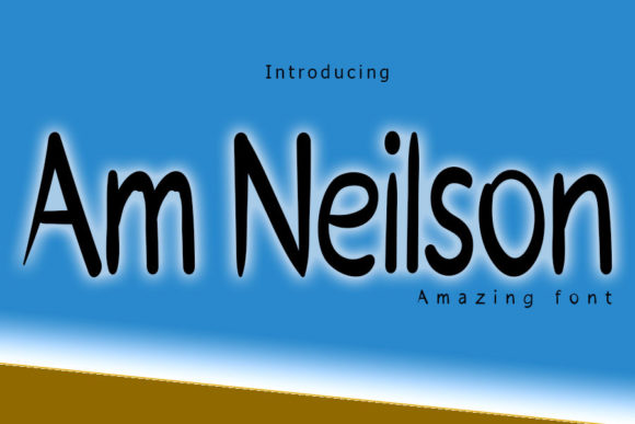 Am Neilson Font for Creative Makers