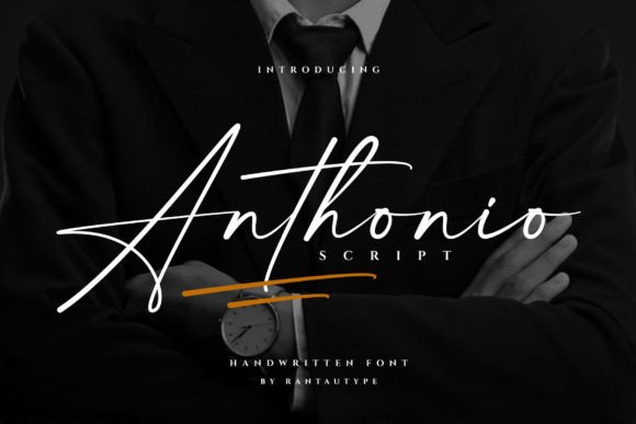 Anthonio Script Font for Elegant Branding