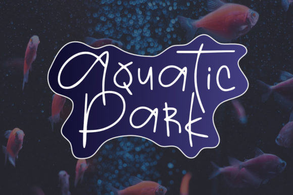 Aquatic Park Font for Creative Brands