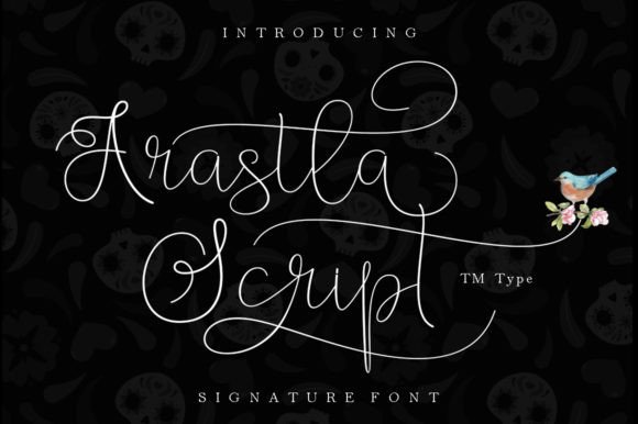 Arastla Script Font for Creative Brands