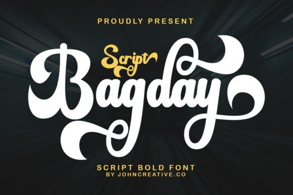 Bagday Script Font for Web Design
