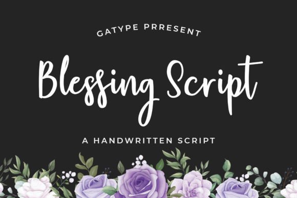 Blessing Script: A Font for Elegant Branding