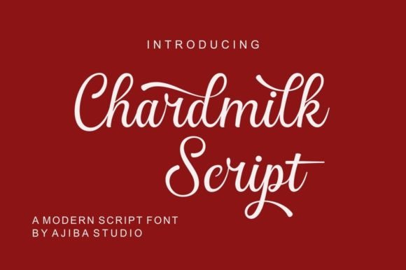 Chardmilk Script Font Review