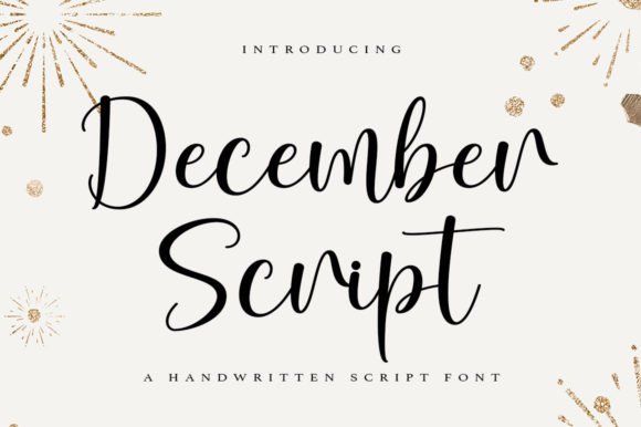 December Script Font Review