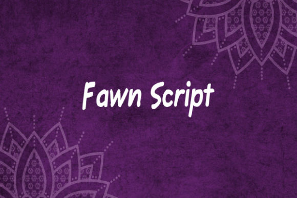 Fawn Script Font Review