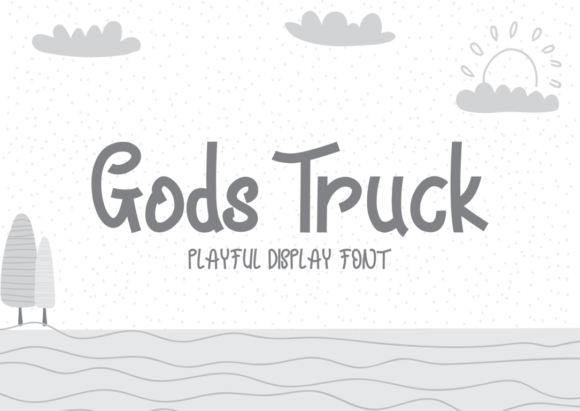 Gods Truck Font: Playful Typography for Digital Campaigns