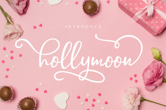 Hollymoon Font for Elegant Branding