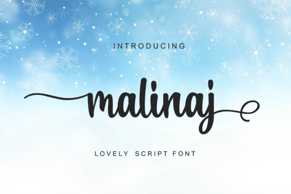 Malinaj Font for Elegant Design