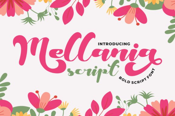 Mellania Script Font for Business Branding