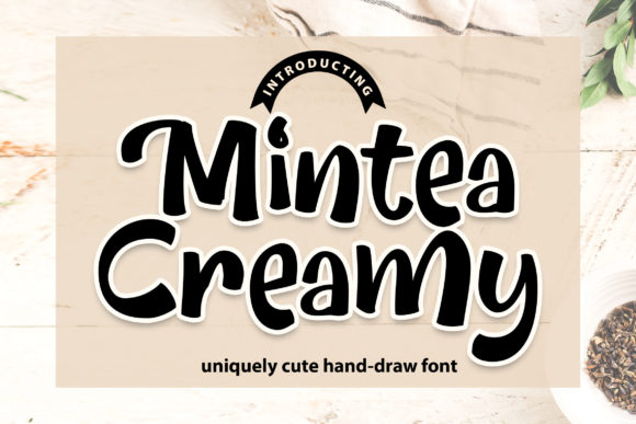 Mintea Creamy Font for Web Design