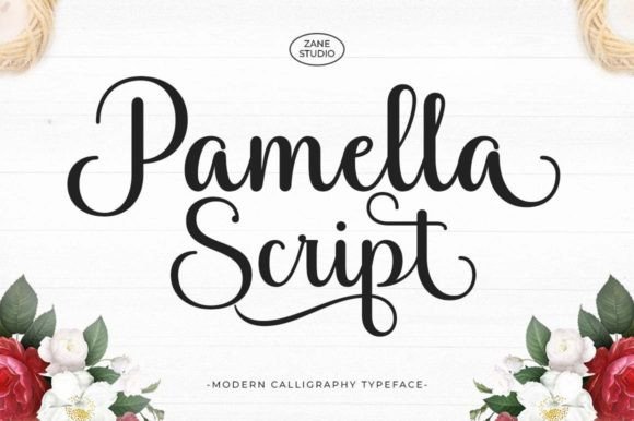 Pamella Script Font for Elegant Branding