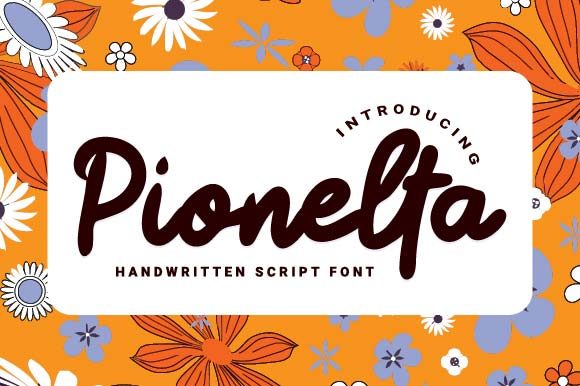 Pionelta: A Sweet Font for Business Branding