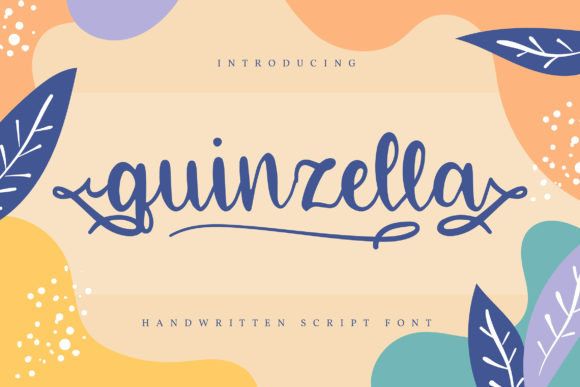 Quinzella Font: Elegant Handwritten Type