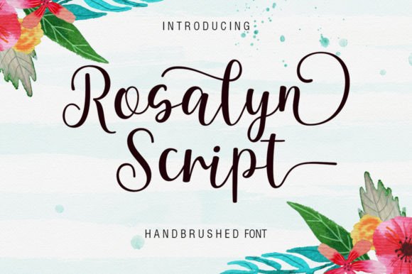 Rosalyn Script Font for Creative Design