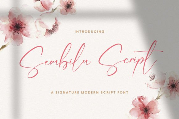 Sembilu Script Font for Business