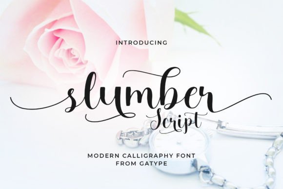 Slumber Script Font for Creative Makers