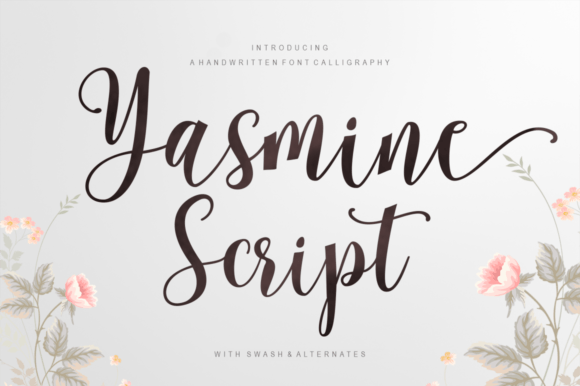 Yasmine Script Font for Creative Design